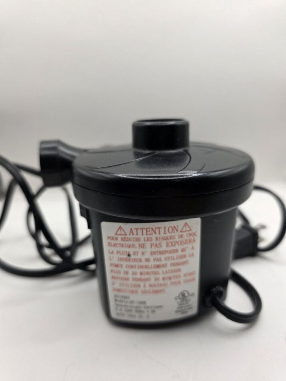 Electric Air Pump HT-196B AC 110-120V Inflator Deflator for Inflatables
